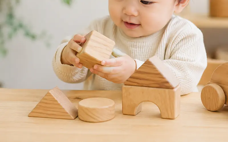 木の温もりを感じられる木のおもちゃ