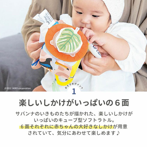 サバンナのソフトキューブラトル