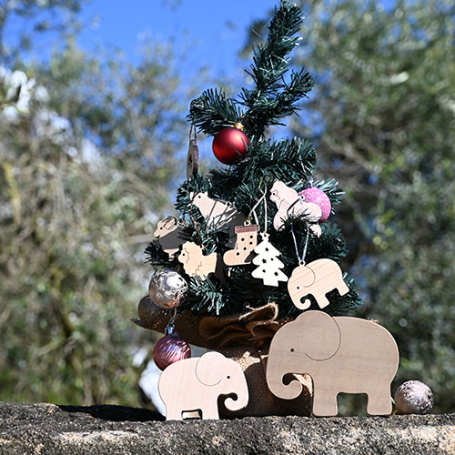 クリスマスオーナメント 動物園/KURABOKKO