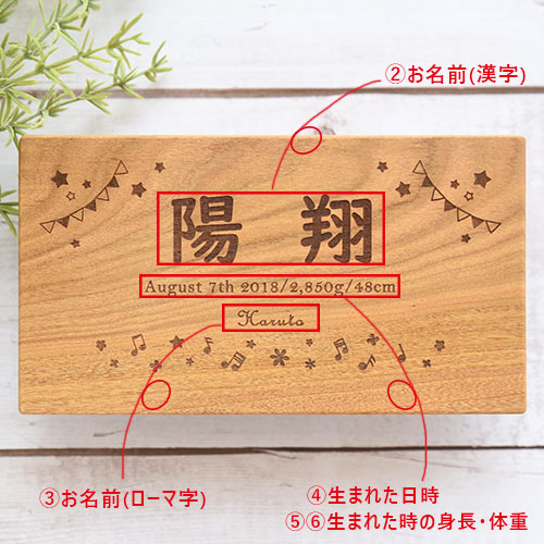 Carnival －木の命名書 山桜－