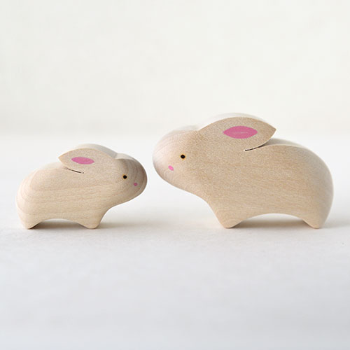 うさぎ親子／ナカムラ工房