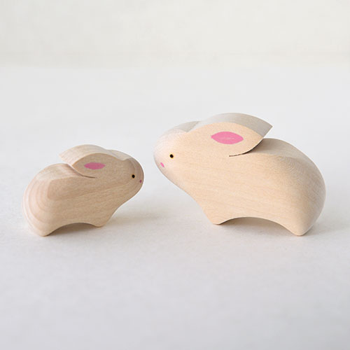 うさぎ親子／ナカムラ工房