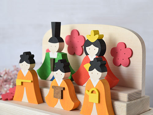 お雛様BOX／森林工芸館