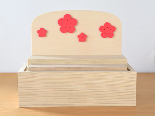 お雛様BOX／森林工芸館