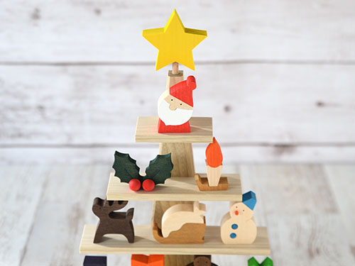 ステージツリー・クリスマス【ナチュラル】