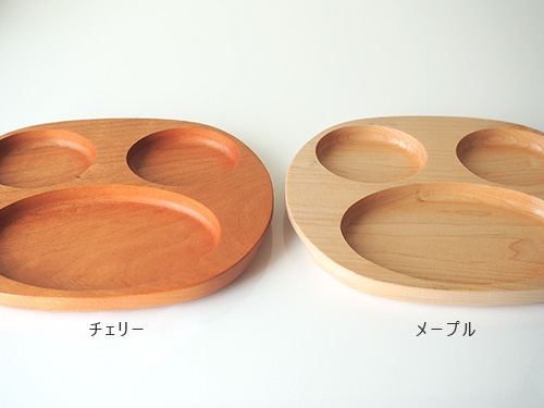 木のチャイルドトレー