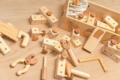 ちびっ子大工道具セット/パーツ一覧