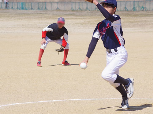 長男ソフトボール