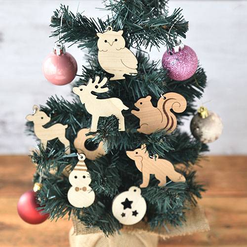 クリスマスオーナメント 森のどうぶつ｜KURABOKKO